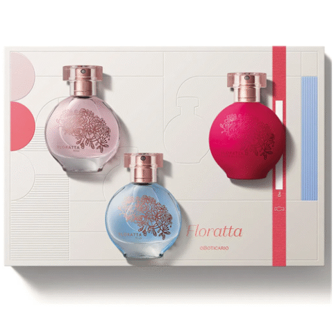 Kit Presente 3 Itens Floratta Colônia Spray 30ml