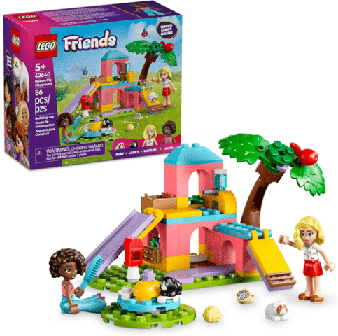 Lego Friends Playground dos Porquinhos-da-Índia 86 Peças