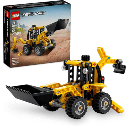 Lego Technic Retroescavadeira 104 Peças