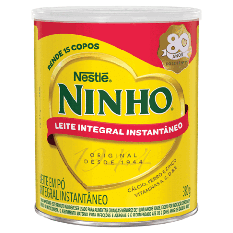 Leite Pó Integral Ninho Lata 380g