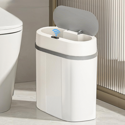 Lixeira Inteligente 12L com Sensor Automático de Aproximação