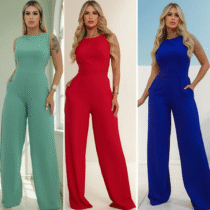 Macacão Feminino Longo Pantalona Duna Linha Premium