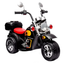 Motinho Elétrica Infantil Tipo Harley Bateria 6V Preta