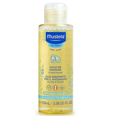 Mustela Óleo de Massagem Hidrata a pele dos bebês 100ml