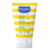 Mustela Solares Protetor Solar Infantil Loção Rosto E Corpo Fps 50+ 100ml
