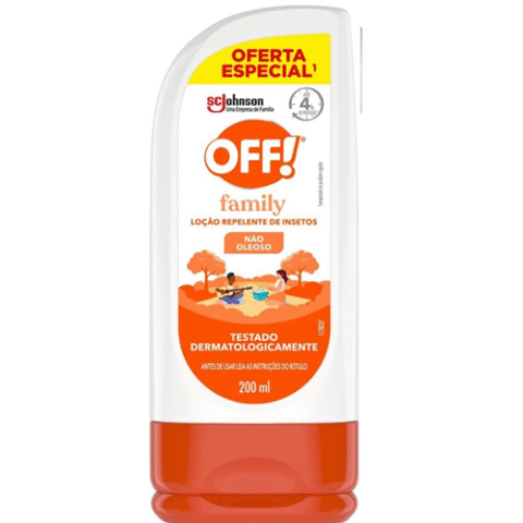 OFF! Family Loção Repelente de Insetos e Mosquitos 200ml