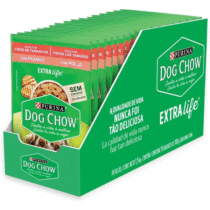 Pack 15 Sachês Ração Úmida Cães Dog Chow 100g