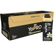 Pack 24 Unidades YoPRO Baunilha 15g Proteínas 250ml