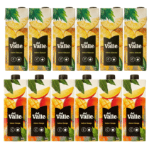 Pack 6 unidades DEL VALLE Manga ou Caju 1L