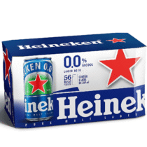 Pack 8 Unidades Heineken Cerveja Lager Sem Alcool Lata 269ml