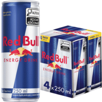 Pack de 4 Latas Red Bull Energético 250ml
