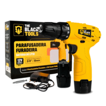 Parafusadeira Furadeira The Black Tools