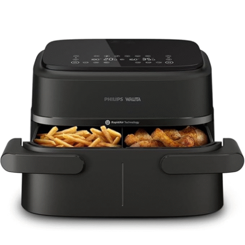 Philips Walita Fritadeira Airfryer Série 1000 Duplo Cesto 7,1L