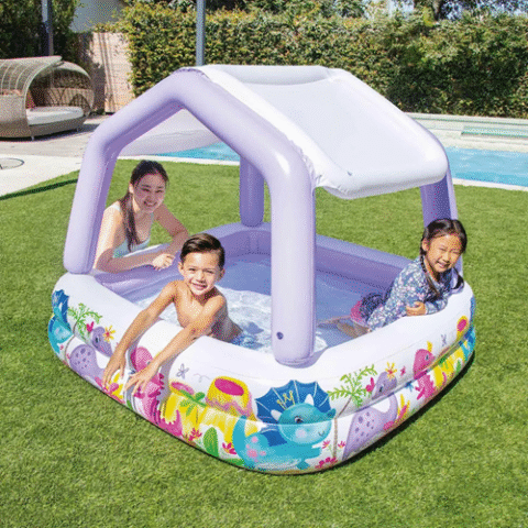 Piscinas Lazer Com Cobertura 295L Intex