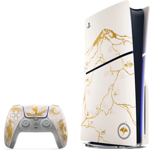 PlayStation5 – Edição Limitada Ouro – Ghost of Yōtei