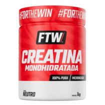 Pote 1kg Creatina Monohidratada 100% Pura – FTW