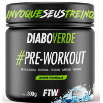 Pré-Treino Diabo Verde Black Ice 300g FTW