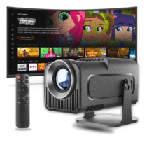 Projetor Portátil Smart Wifi 4k 1080p 390 Hw Full Hd Lumens Bluetooth Usb Hdmi