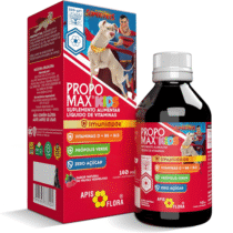 Propomax Kids Sabor Frutas Vermelhas 140ml Com Própolis Verde Apis Flora