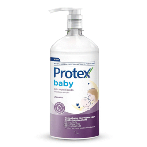 Protex Baby Sabonete Líquido Lavanda 1L
