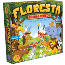 Quebra-Cabeça Madeira Floresta 30 Peças Pais e Filhos