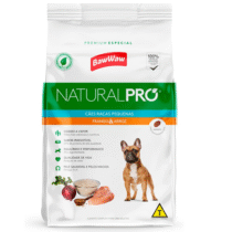 Ração Baw Waw Natural Pro para Cães Raças Pequenas sabor Frango e Arroz – 10,1kg