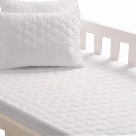 Capa Protetora Para Berço Impermeável Baby Branco Sulbrasil