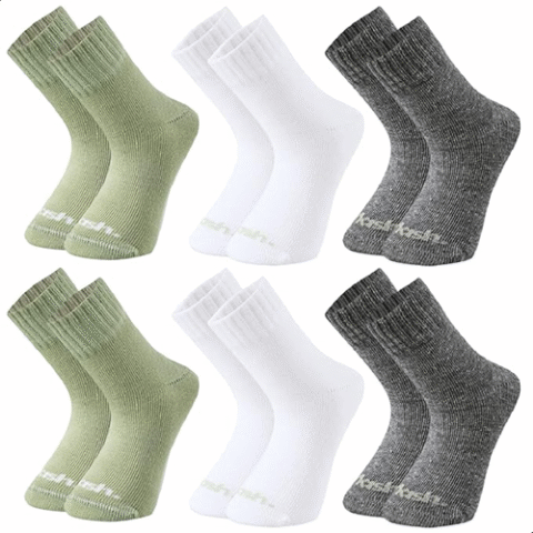 Kit 6 Pares De Meia Infantil Mash Menino