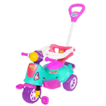 Triciclo Infantil Avespa Pink Maral Com Pedal
