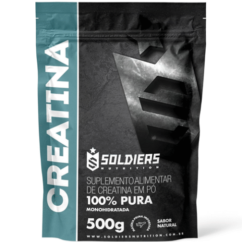 Creatina Monohidratada 500g Soldiers Nutrition