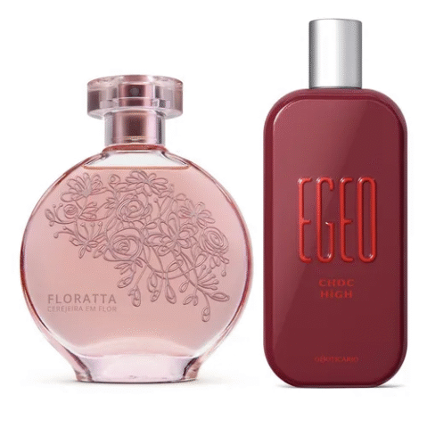 Combo Boticario Floratta Cerejeira Em Flor 75ml + Egeo Choc High 90ml
