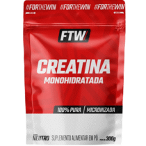Creatina Monohidratada 100% Pura Refil 300g – FTW