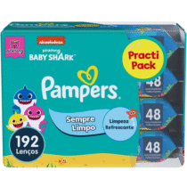 Pampers Lenços Umedecidos Sempre Limpo 192 Unidades