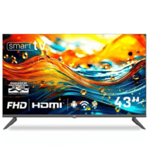 Smart TV HQ 43″ Full HD tela sem bordas Sistema Android Design Slim HQS43NKHM