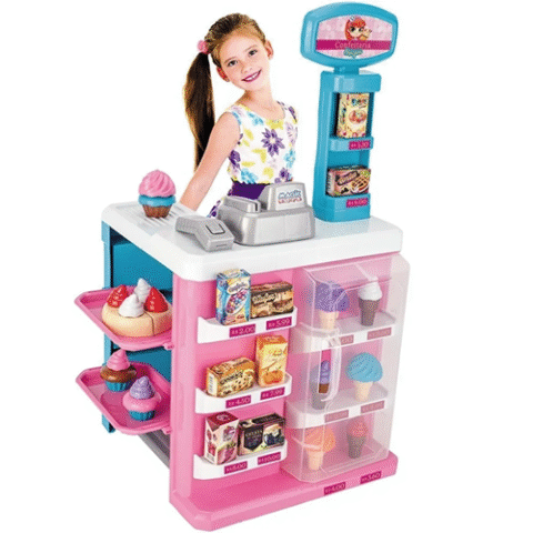Mini Confeitaria Mágica Com Caixa Registradora Magic Toys