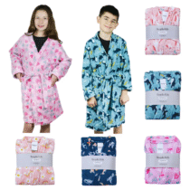 Roupão de Banho Atlântica Kids Microfibra
