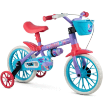 Bicicleta Infantil Aro 12 Com Rodinhas Stitch – Nathor