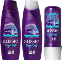 Kit Aussie Mega Moist Super Hidratação