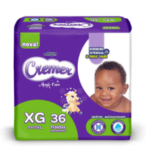 Fralda Cremer Mega XG 36 Unidades