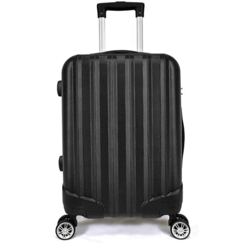 Mala de Bordo ABS 4 Rodas Adventure Fortt Preto
