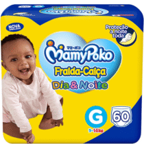 MamyPoko Fralda-Calça Dia&Noite G 60 Unidades