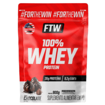 100% Whey Protein Refil 900g Sabor Chocolate – FTW