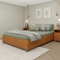 Cama Box Casal Mônaco 193cm x 144cm Cinamomo Ffwt – Tcil Móveis