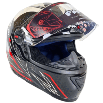 Capacete Fechado Fw3 Gt 5 Gt2 Viseira Cristal Com Narigueira