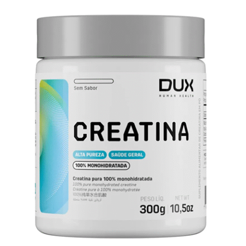 Creatina Monohidratada 100% Pote 300g Dux Nutrition