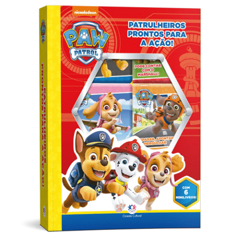 Kit 6 Mini Livrinhos – Patrulheiros prontos para a ação!