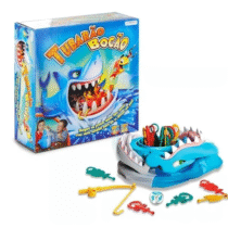 Brinquedo Pedagógico Infantil Jogo Desafio Do Tubarão Bocão