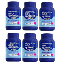 Kit 6 Frascos de Vitamina Kids 60 Cápsulas cada – Neo Química