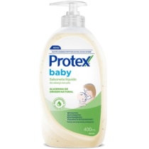 Sabonete Líquido Para Bebê Protex Baby Glicerina Natural 400ml