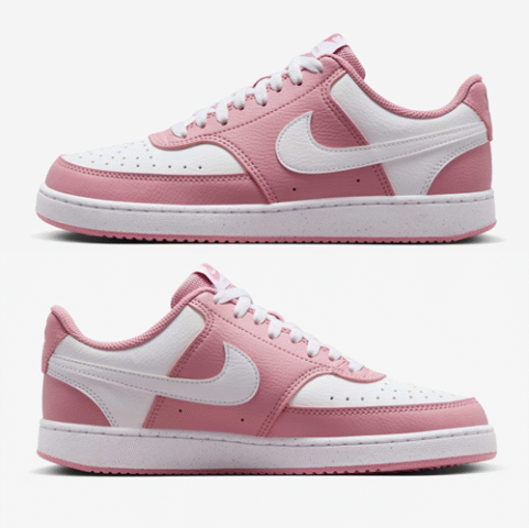 Tênis Nike Court Vision Low Next Nature Feminino Rosa
